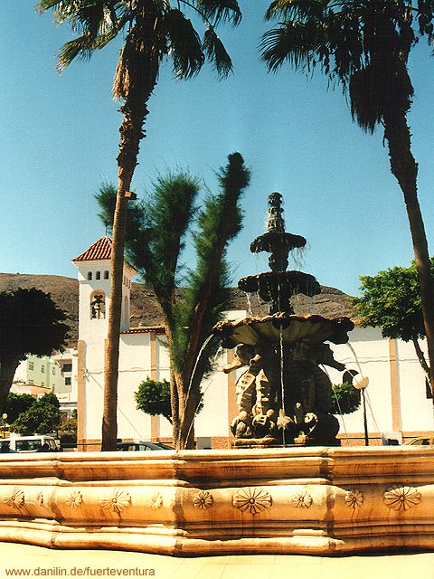 Seepferdchenbrunnen in Gran Tarajal