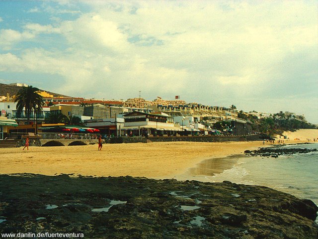 Playa de La Cebada in Morro Jable