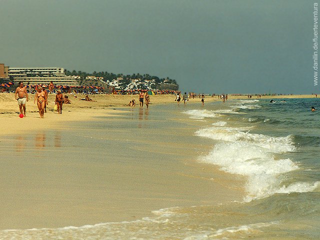 Playa del Matorral in Jandía