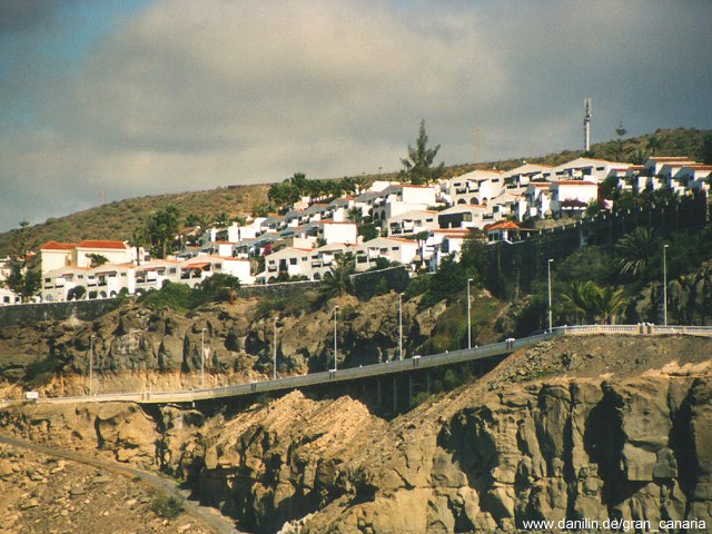 Uferstraße bei Arguineguín