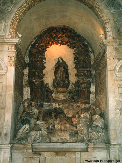 Tod des heiligen Bernhard in Alcobaça
