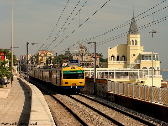 Der Zug aus Lissabon in Estoril