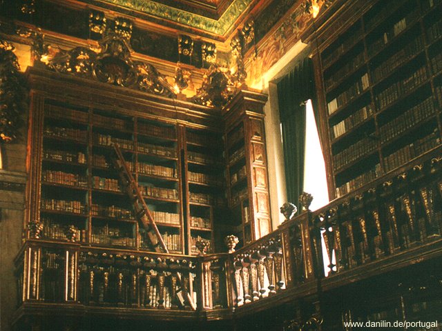 Bibliotheca Joanina in der Universität Coimbra