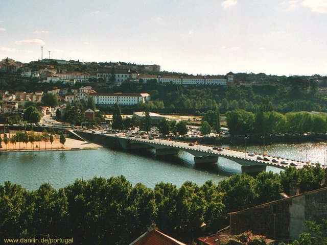 Brücke über den Rio Mondego in Coimbra