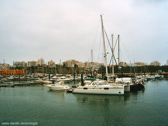 Yachthafen von Portimão am Rio Arade