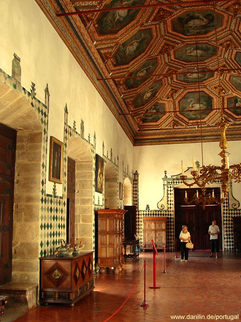 Sala dos Cisnes im Palácio Nacional de Sintra